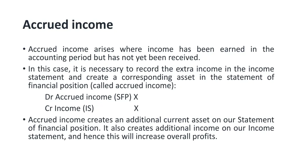 accrued income