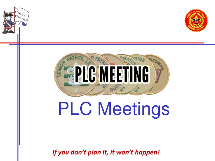 plc meetings