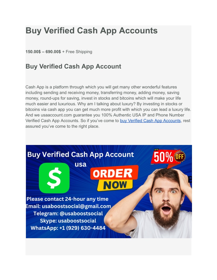 buy verified cash app accounts