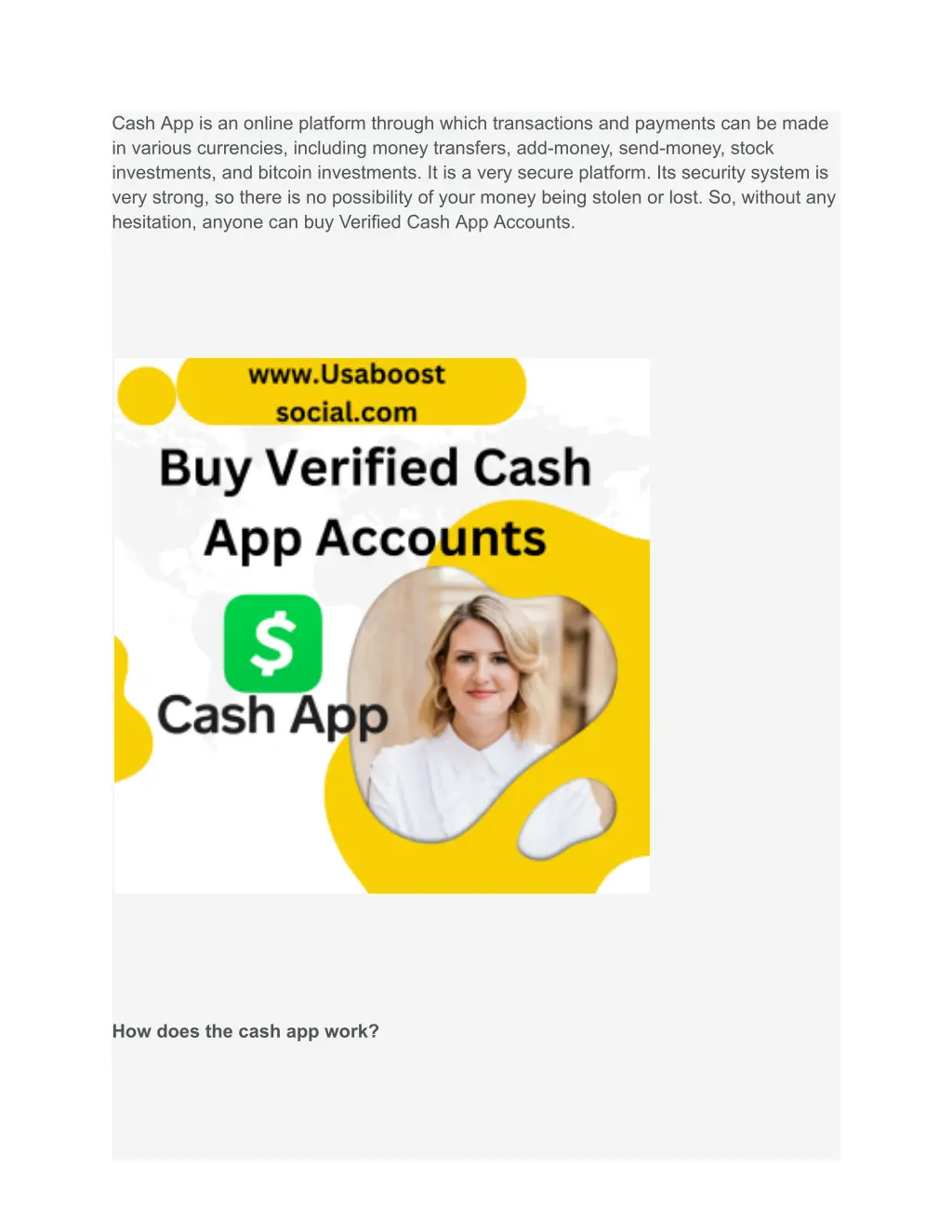 cash app is an online platform through which