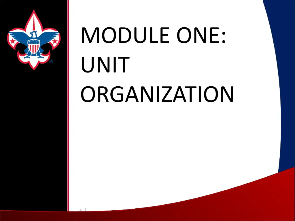 module one unit organization