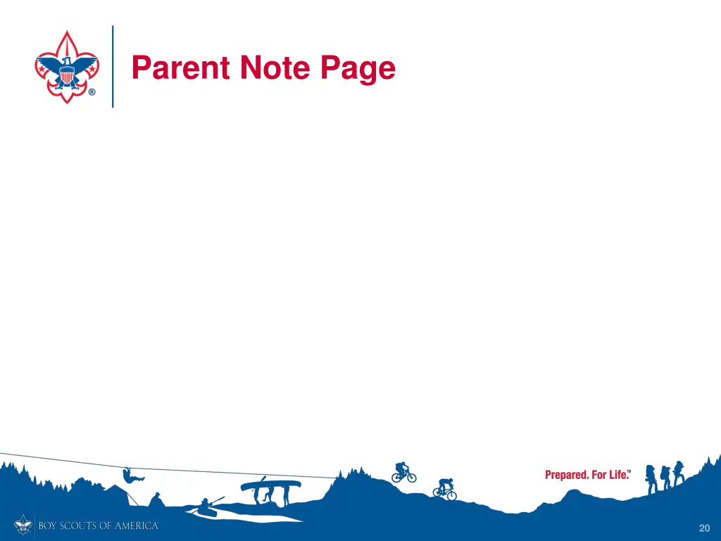 parent note page