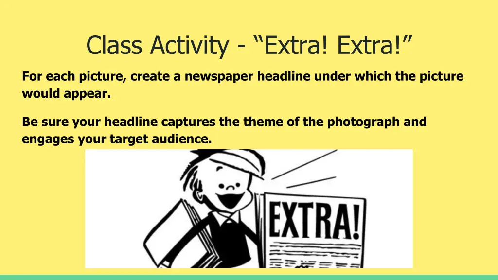 class activity extra extra