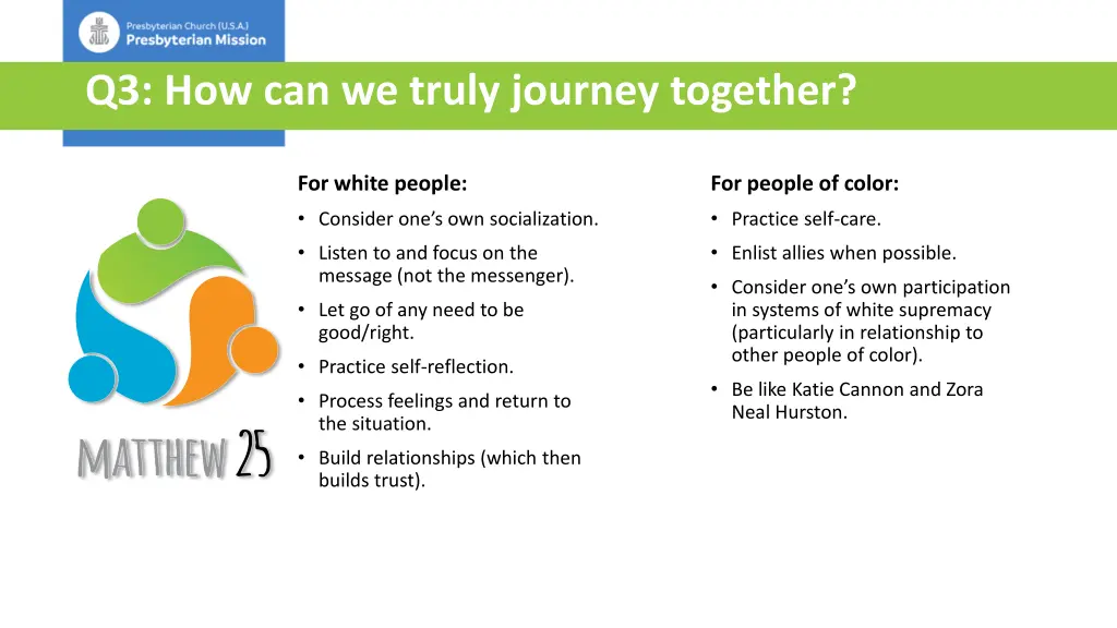 q3 how can we truly journey together 1