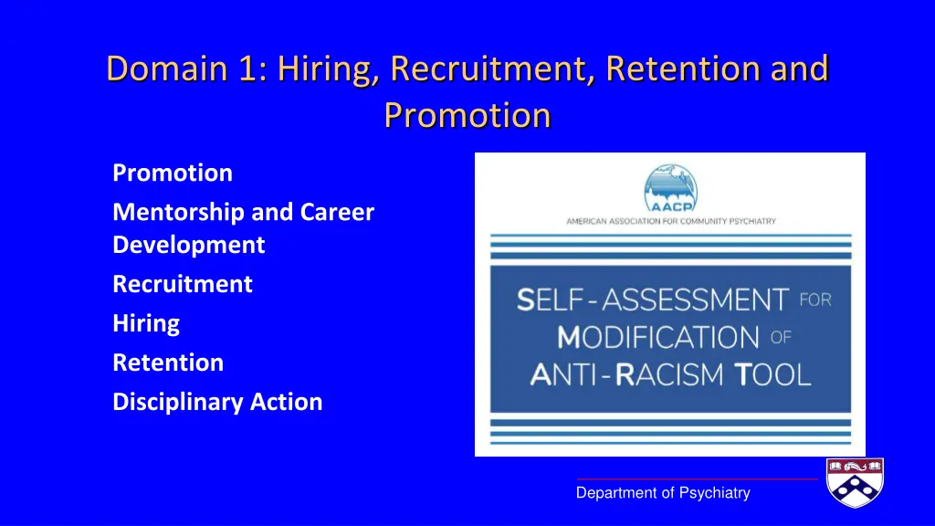 domain 1 hiring recruitment retention