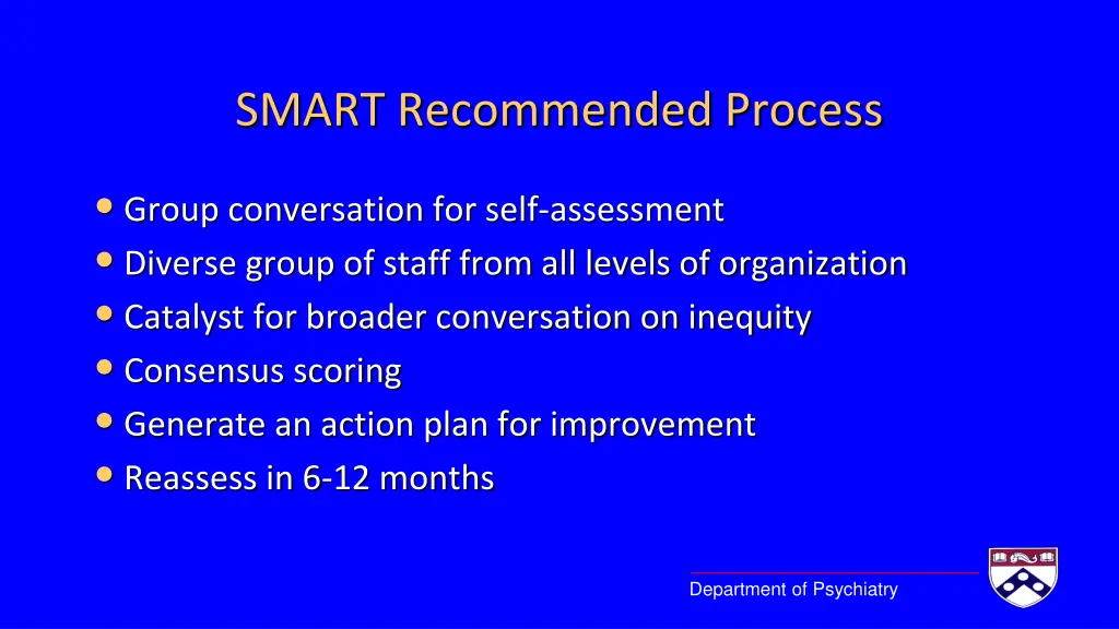 smart recommended process