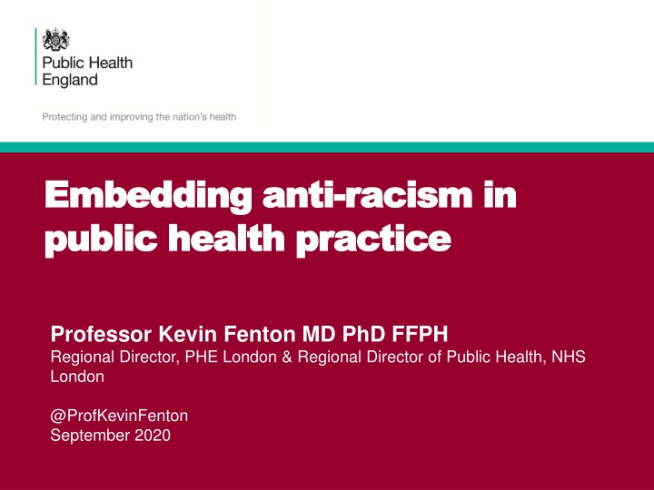 embedding anti embedding anti racism in public