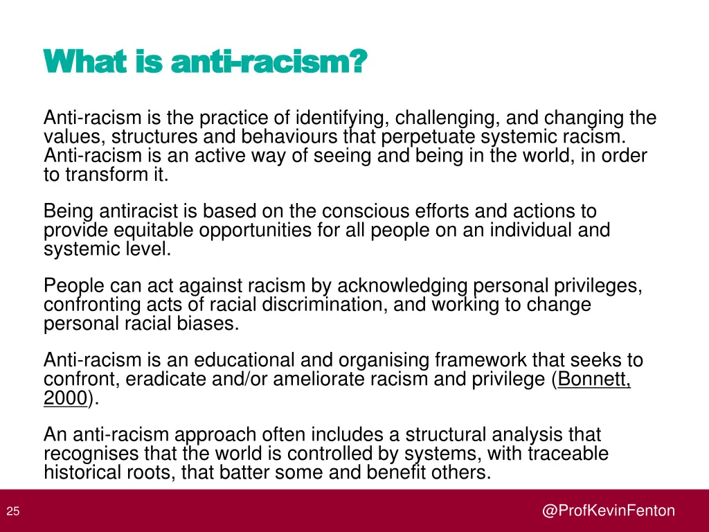 what is anti what is anti racism