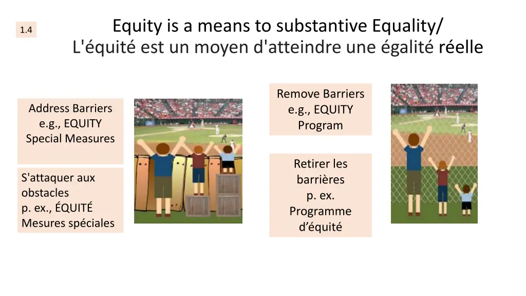 equity is a means to substantive equality l quit