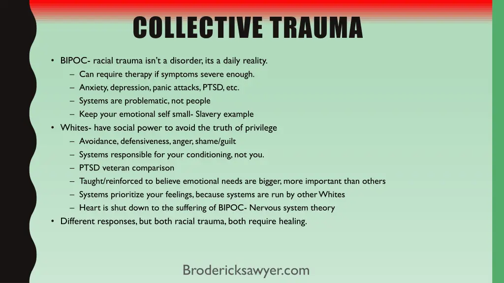 collective trauma