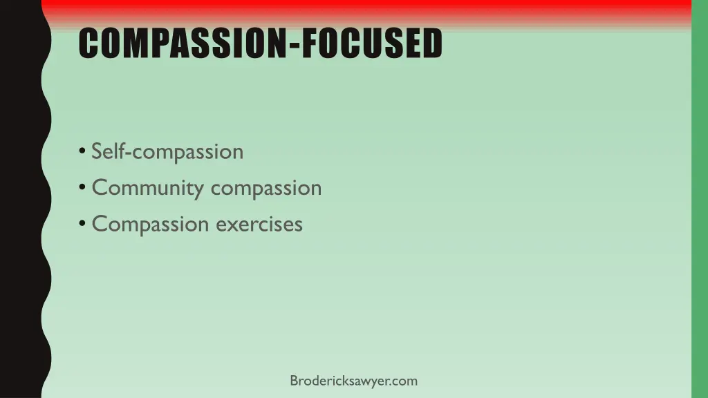 compassion focused