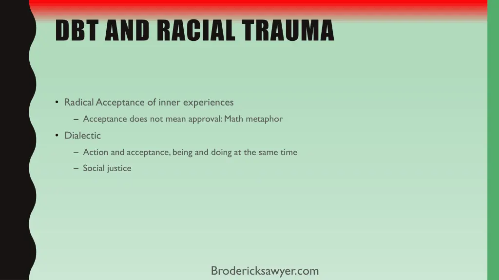 dbt and racial trauma