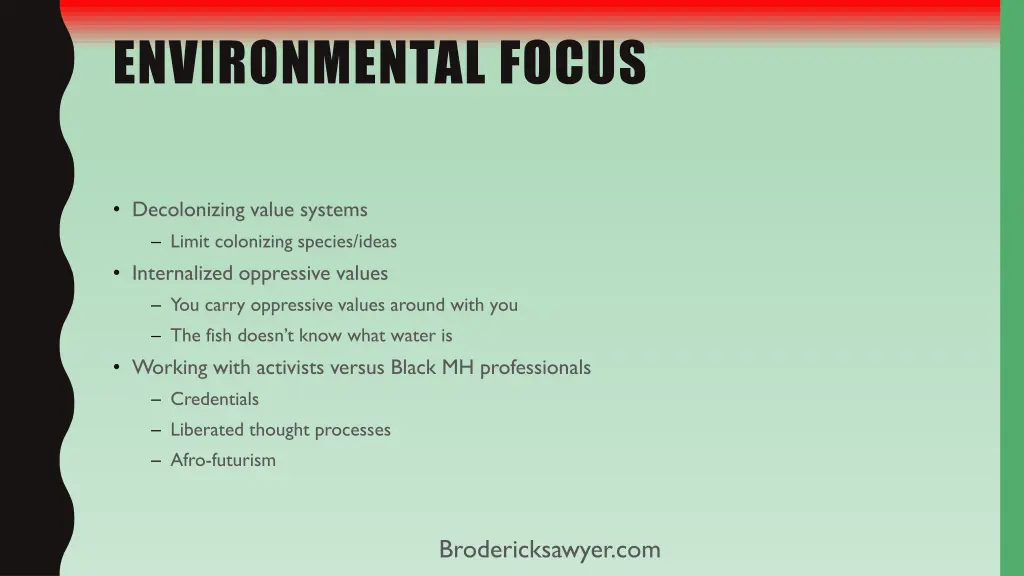 environmental focus 1