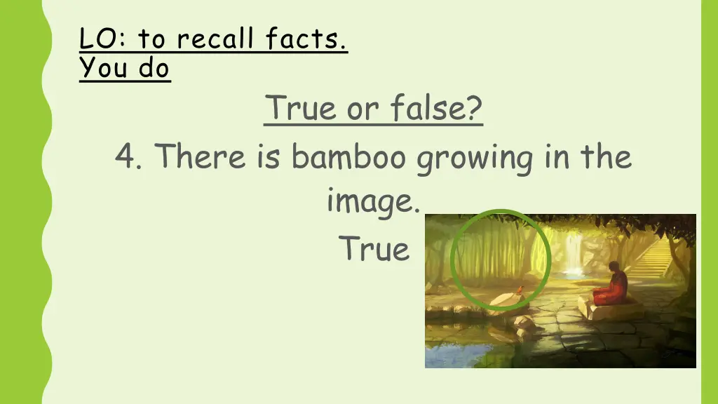 lo to recall facts you do 7