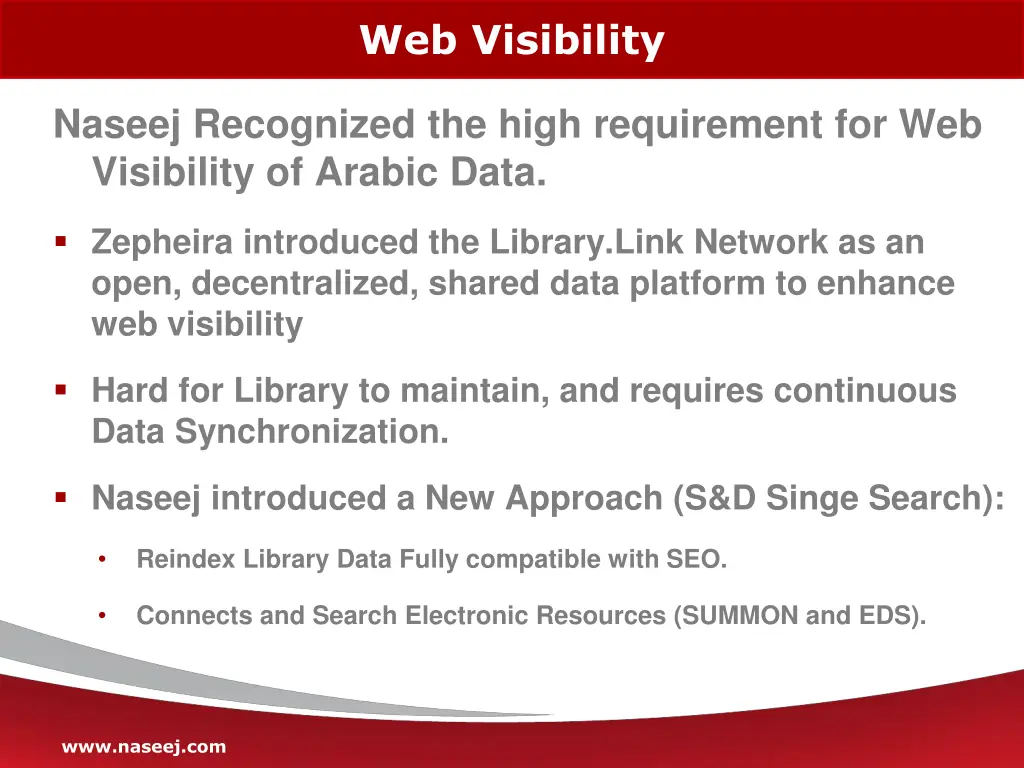 web visibility