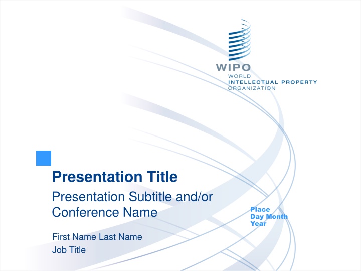 presentation title presentation subtitle