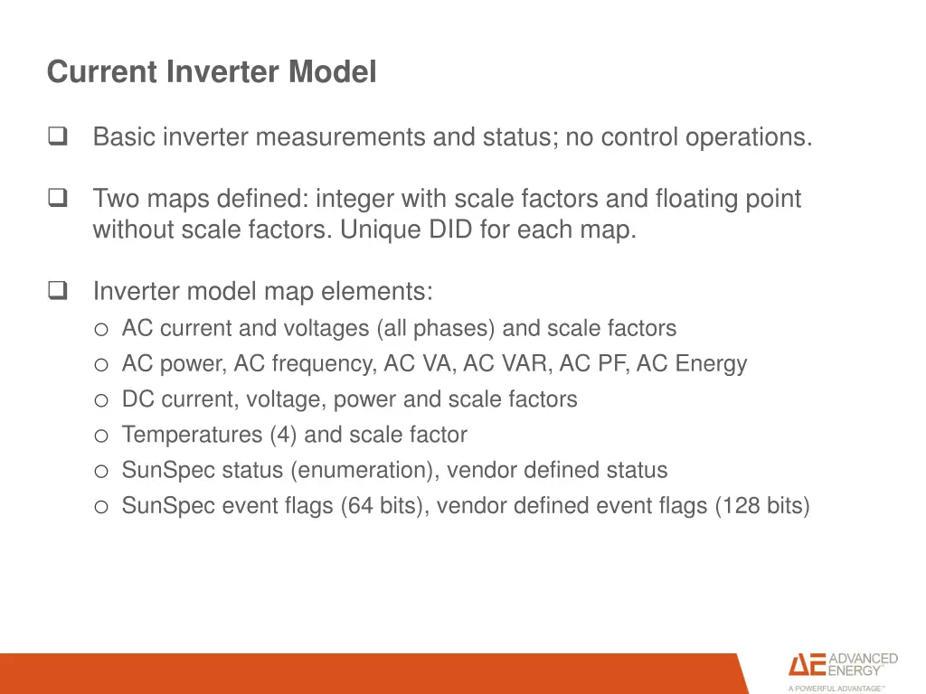 current inverter model