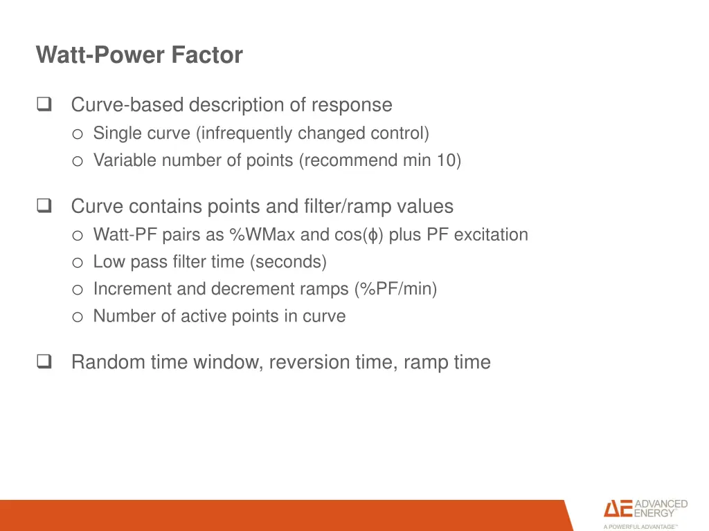 watt power factor