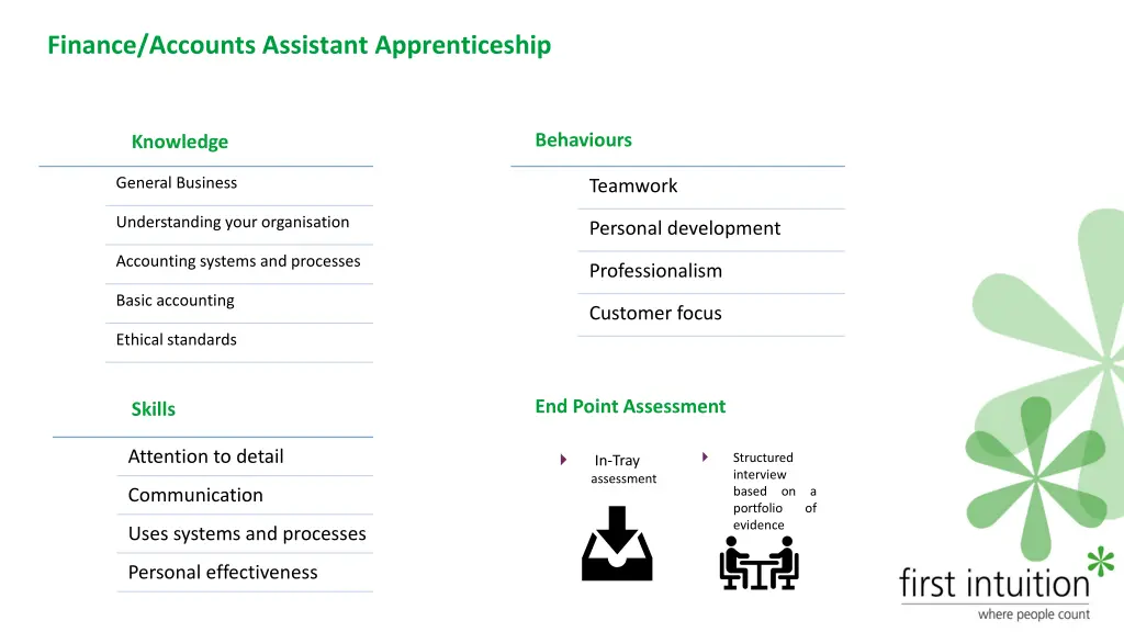 finance accounts assistant apprenticeship 2