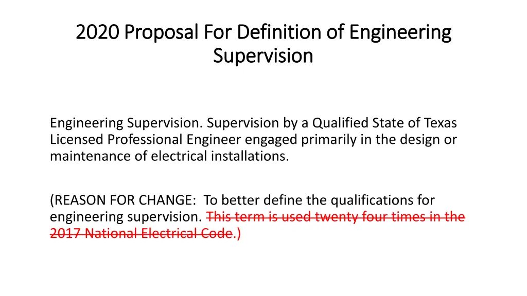 2020 proposal for definition of engineering 2020