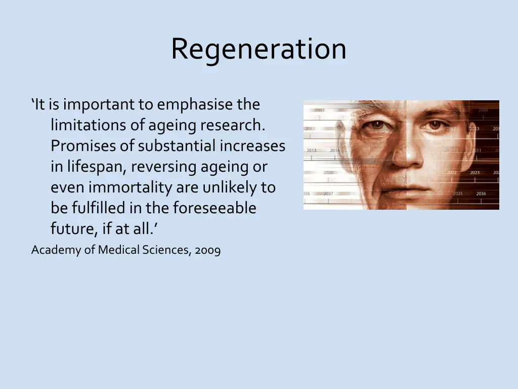 regeneration