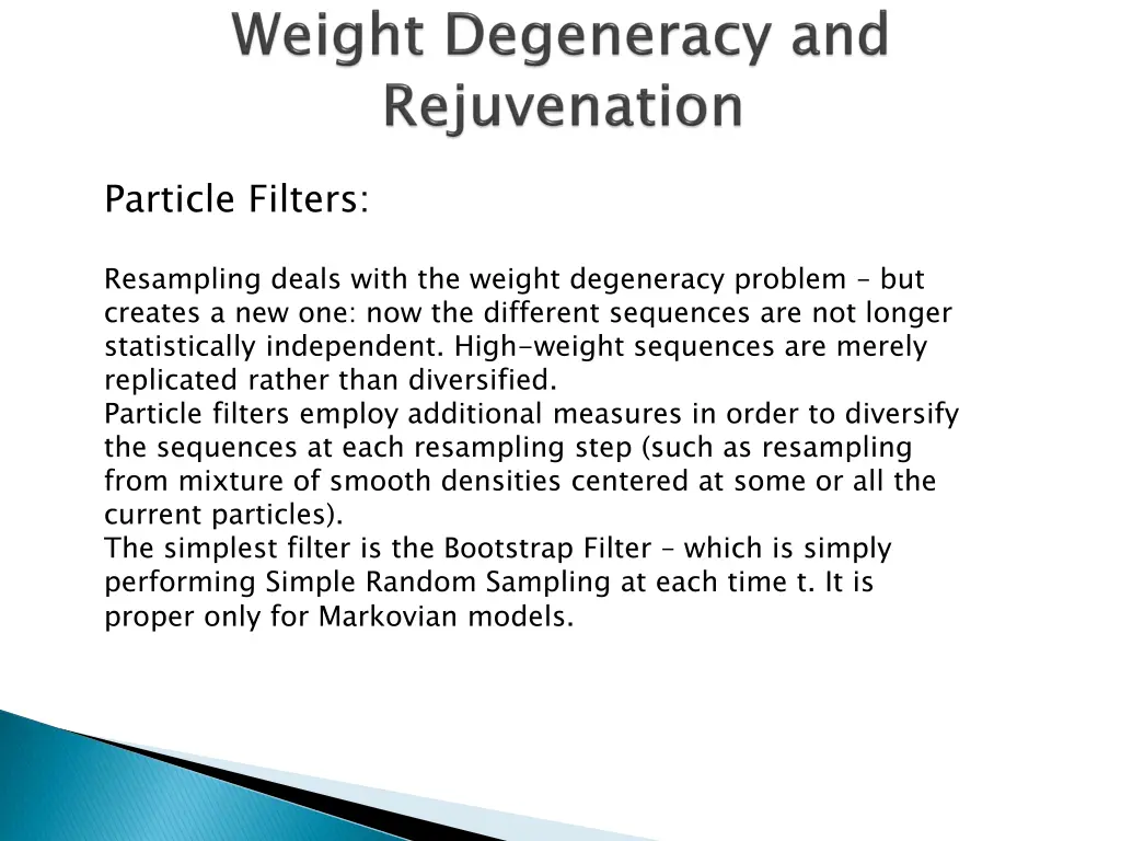 particle filters