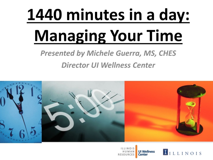 1440 minutes in a day managing your time