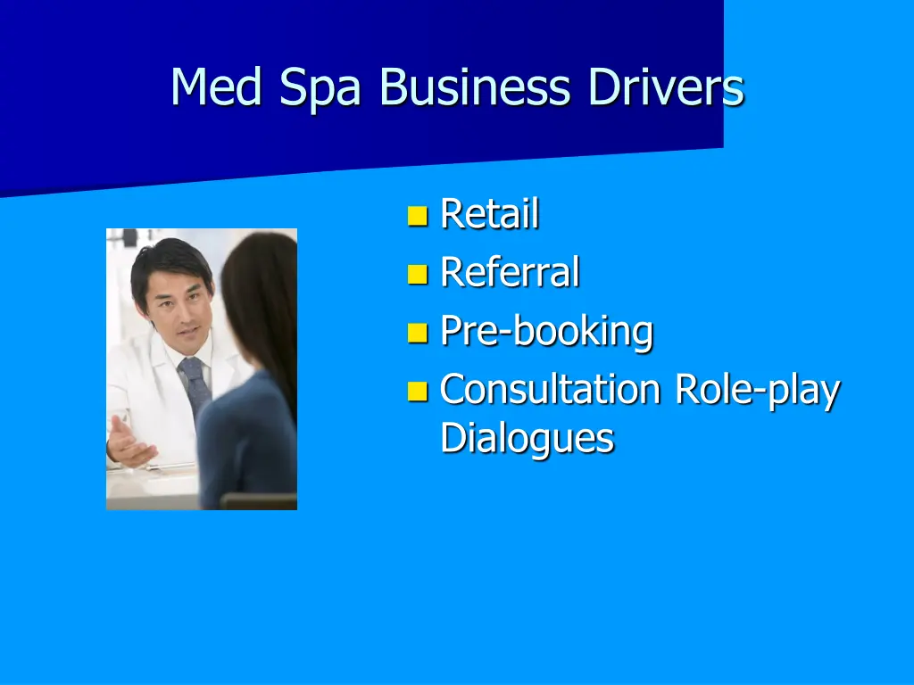 med spa business drivers