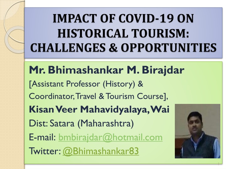 impact of covid 19 on historical tourism