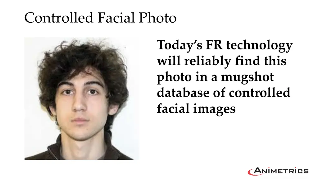 controlled facial photo