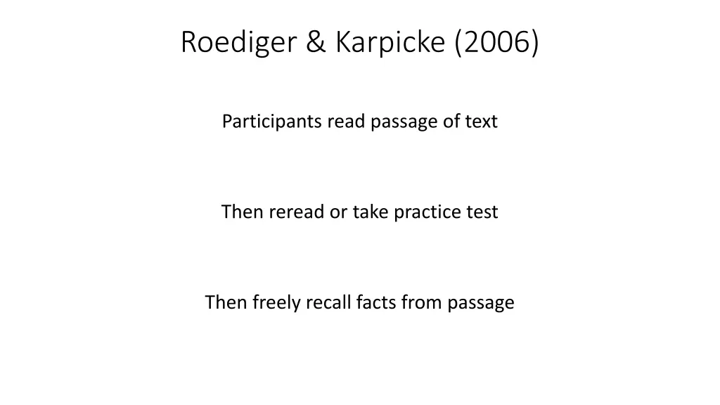 roediger karpicke 2006