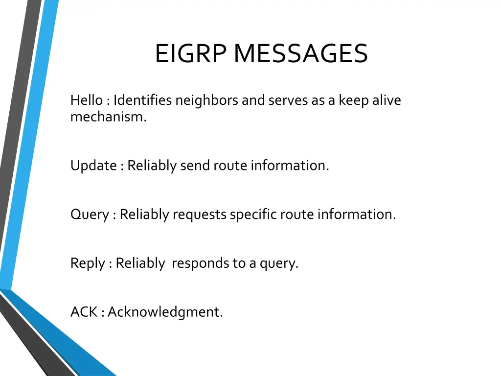 eigrp messages