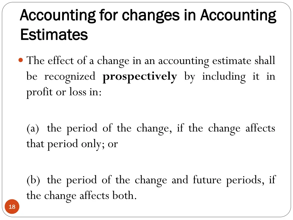 accounting for changes in accounting accounting 1