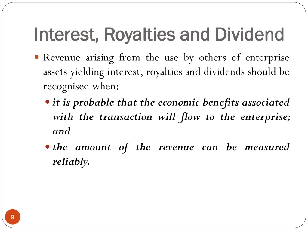 interest royalties and dividend interest