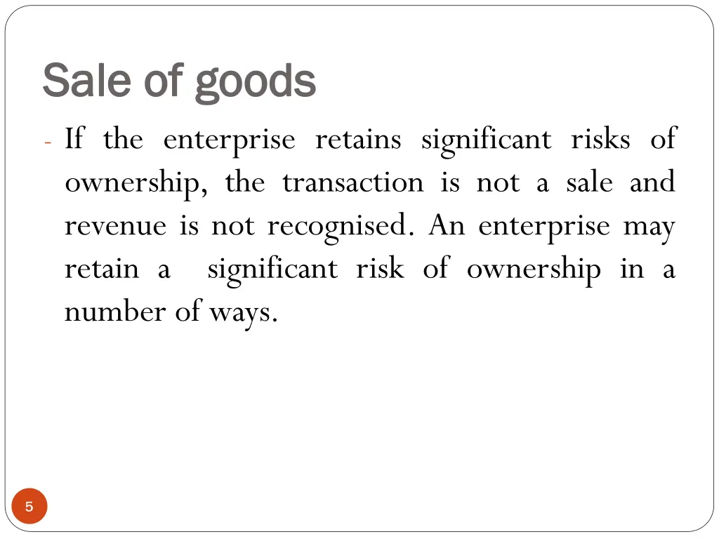 sale of goods sale of goods if the enterprise