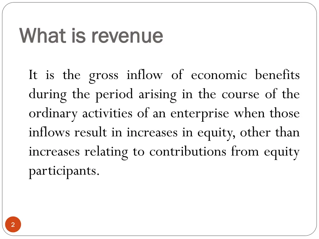 what is revenue what is revenue