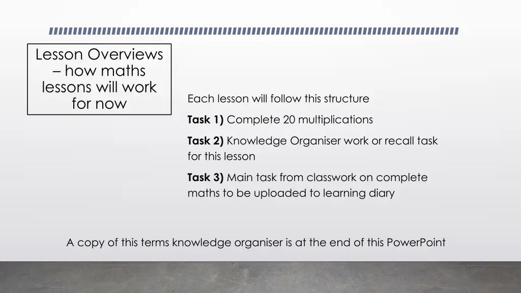 lesson overviews how maths lessons will work 2