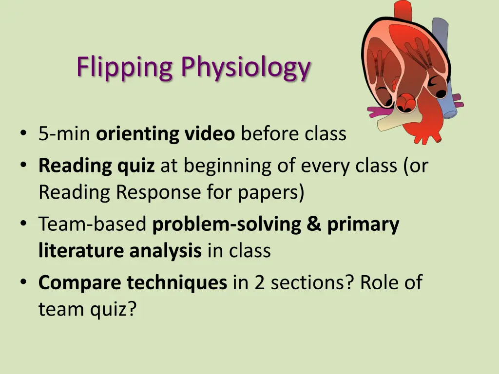 flipping physiology