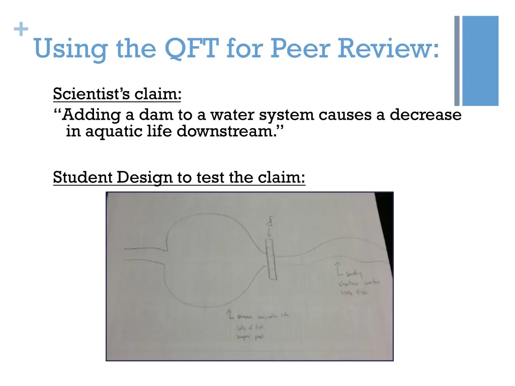 using the qft for peer review