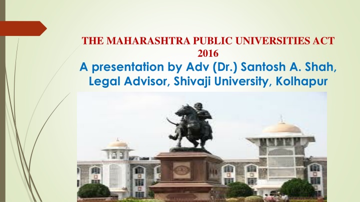 the maharashtra public universities act 2016