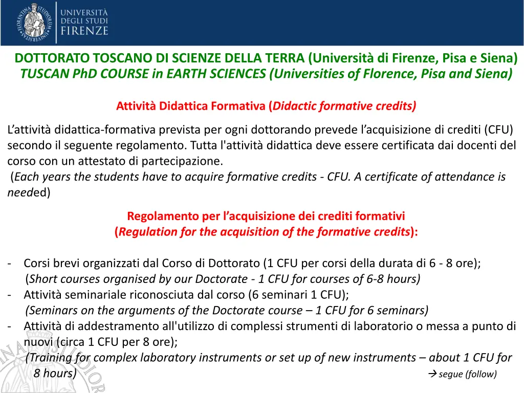 dottorato toscano di scienze della terra 2