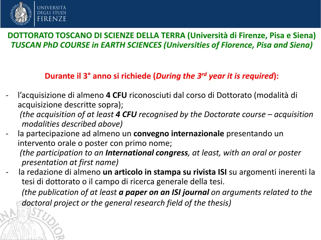 dottorato toscano di scienze della terra 5