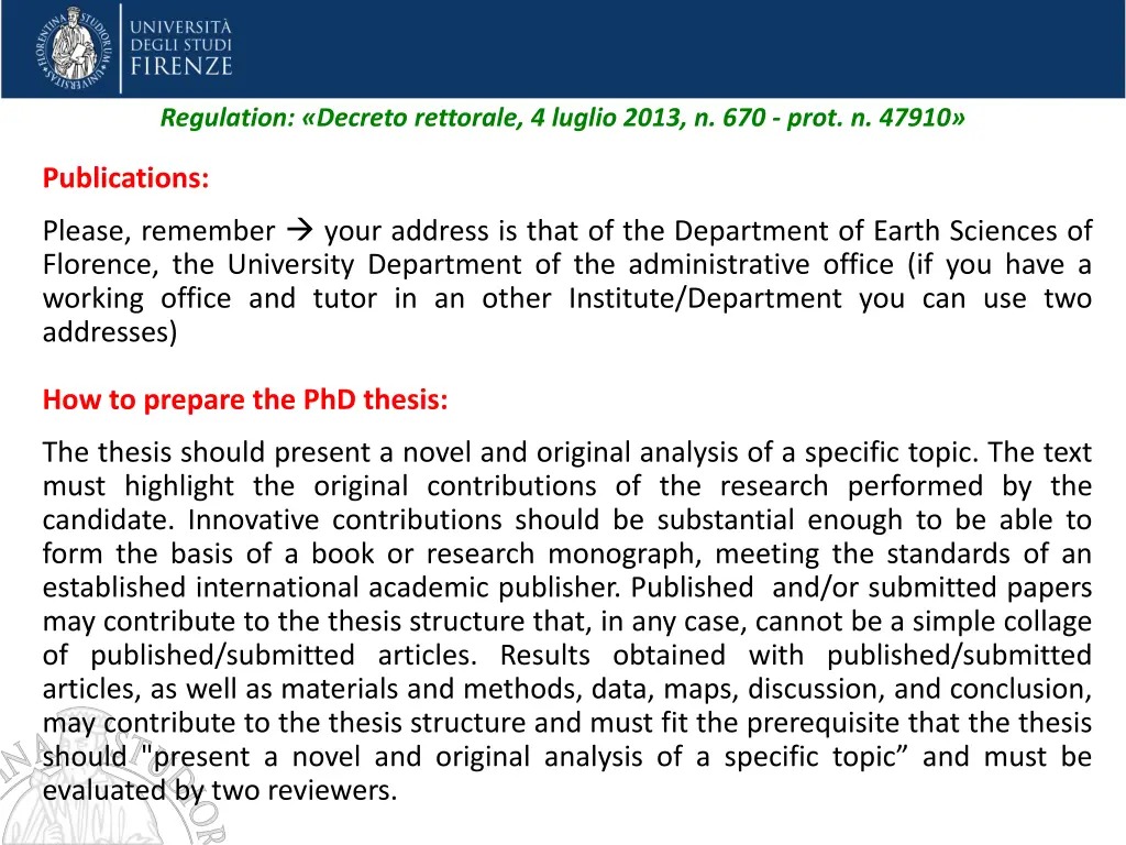 regulation decreto rettorale 4 luglio 2013 7