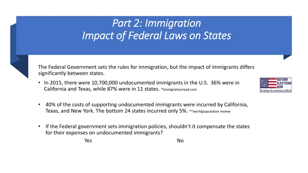 part 2 immigration part 2 immigration impact