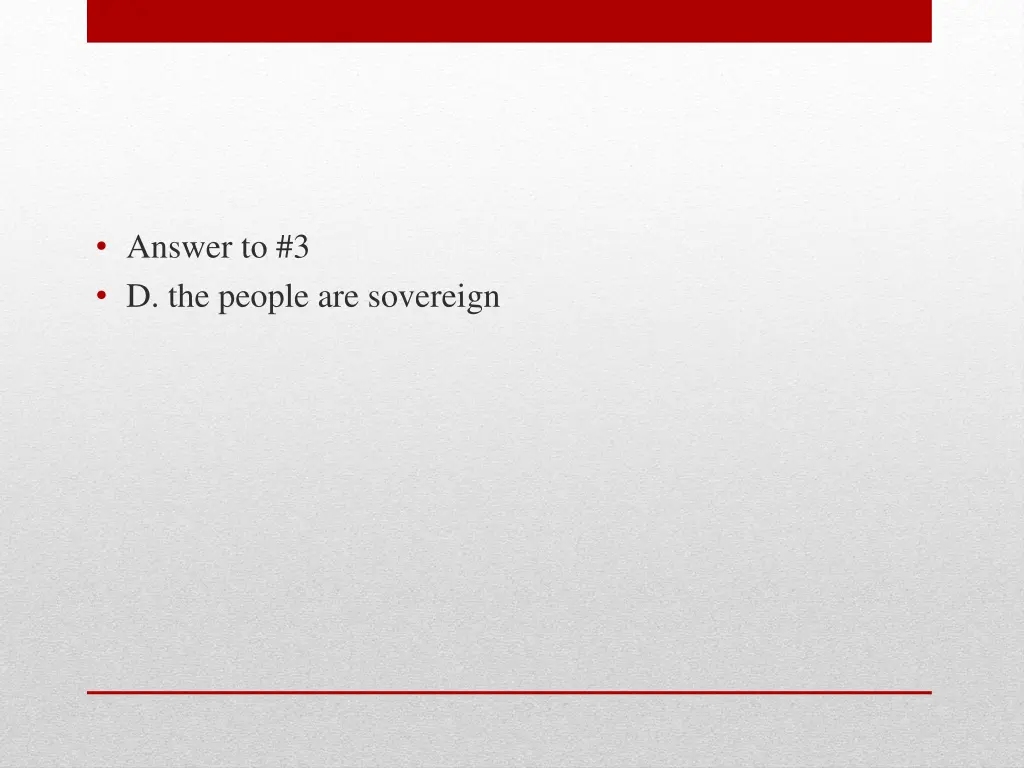 answer to 3 d the people are sovereign