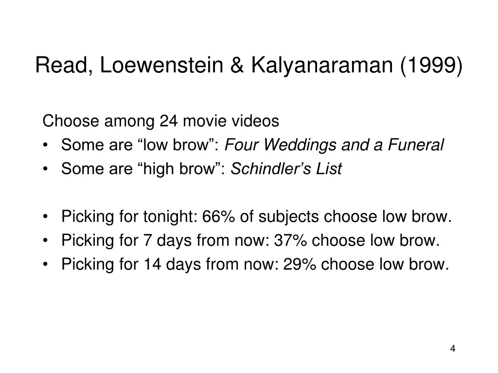 read loewenstein kalyanaraman 1999