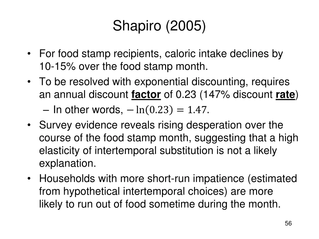 shapiro 2005