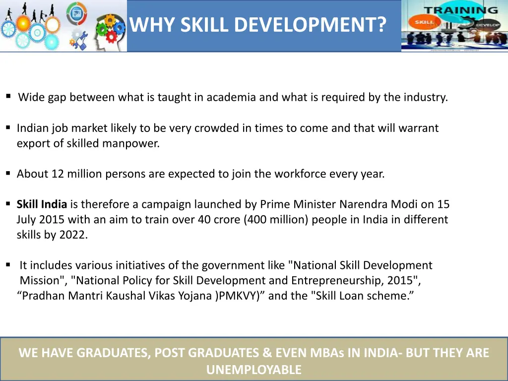 why skill development