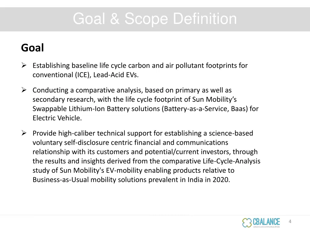 goal scope definition