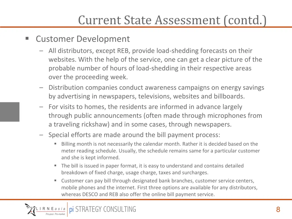 current state assessment contd 2